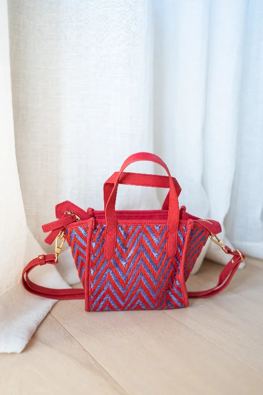 Trendy Bags Red and Blue Alfy Bag