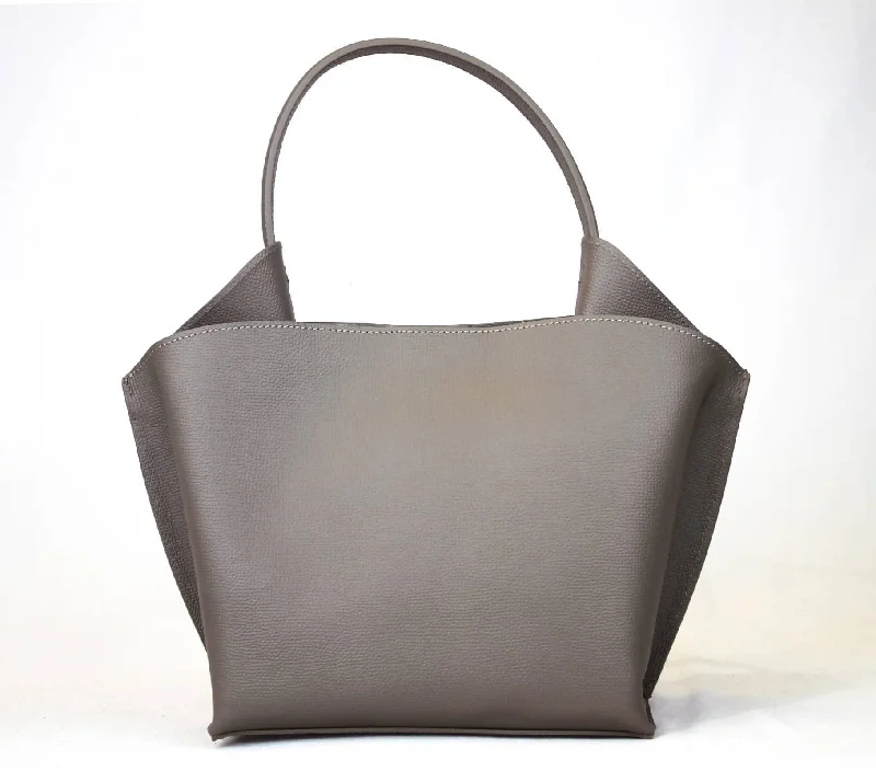 Tote Bag For Everyday Use RIGID LEATHER HANDBAG