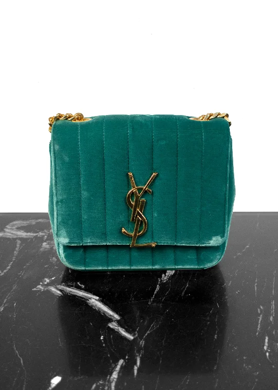Functional Bags For Busy Moms And Dads Saint Laurent Small Vicky Chain Bag