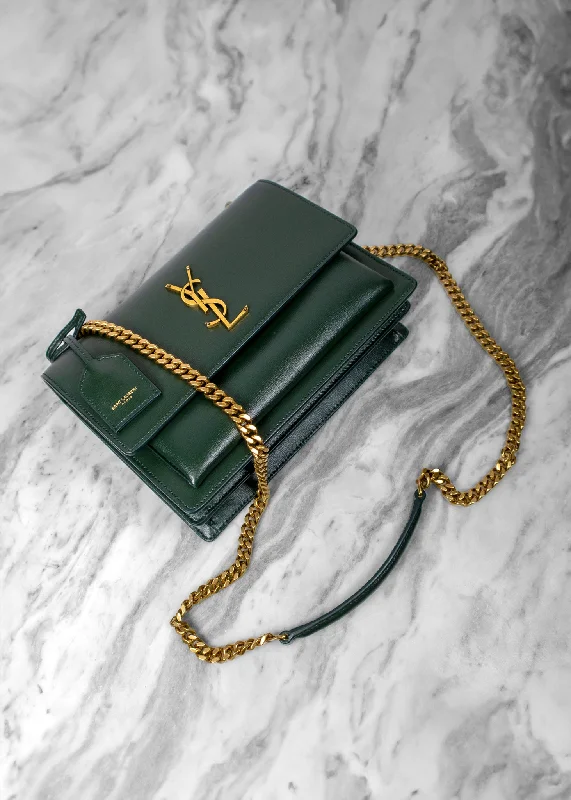 Valentine's Day Saint Laurent Sunset Chain Bag