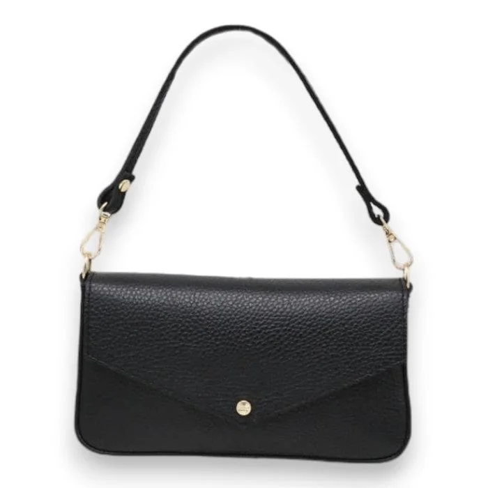 Senior Travelers SMALL LEATHER SHOULDER BAG
