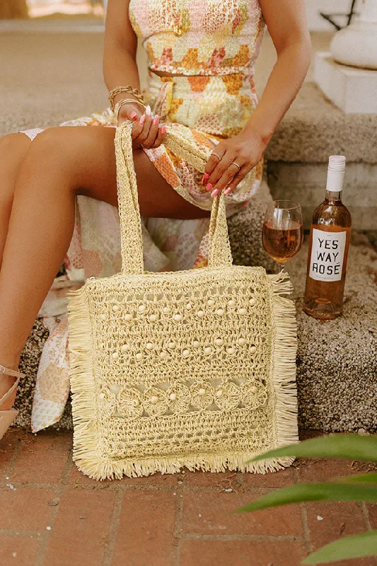 Romantic Valentine's Day Bags With Promotions Thank You Maui Much Woven Tote In Natural