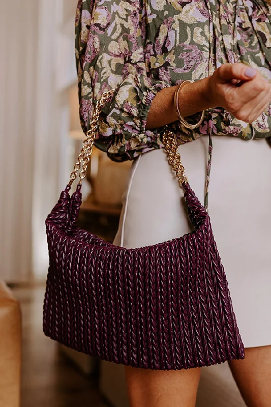 Bags For Playful And Chic Styles Timeless Treasures Faux Leather Tote in Windsor Wine