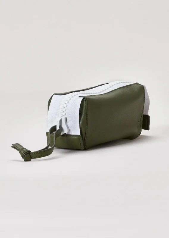 Olive / White