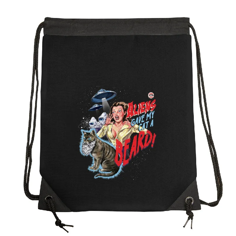 Limited-Time Offer On Trendy Bags Aliens Gave My Cat a Beard