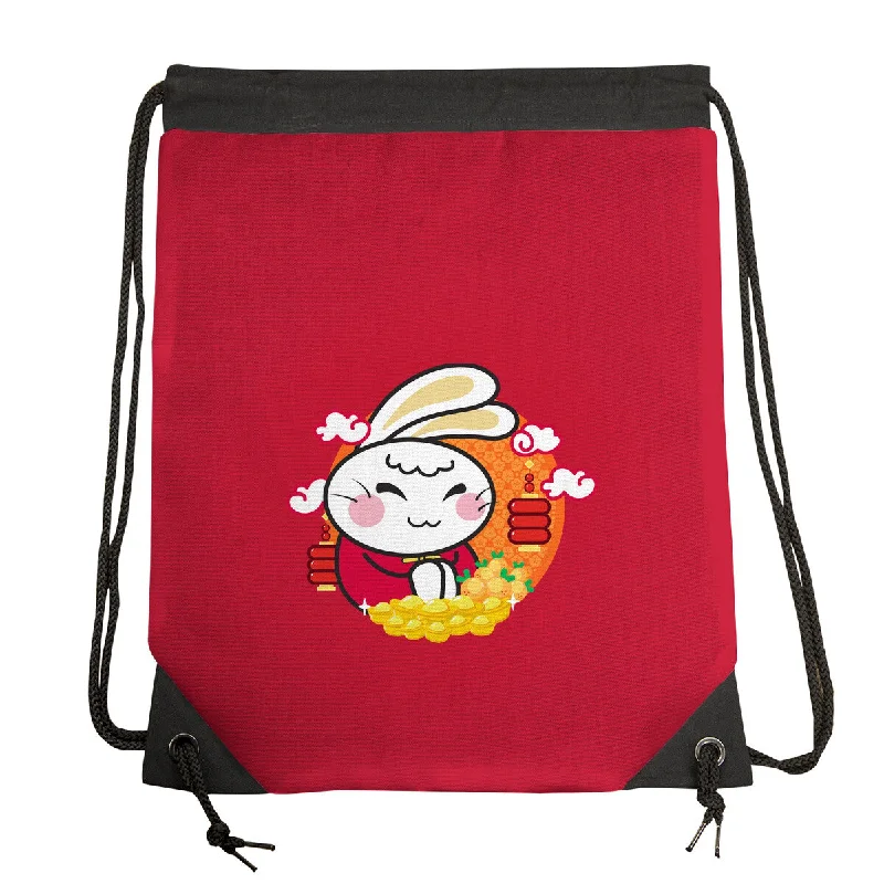 Clearance-Priced Bags Lucky New Year Bunny