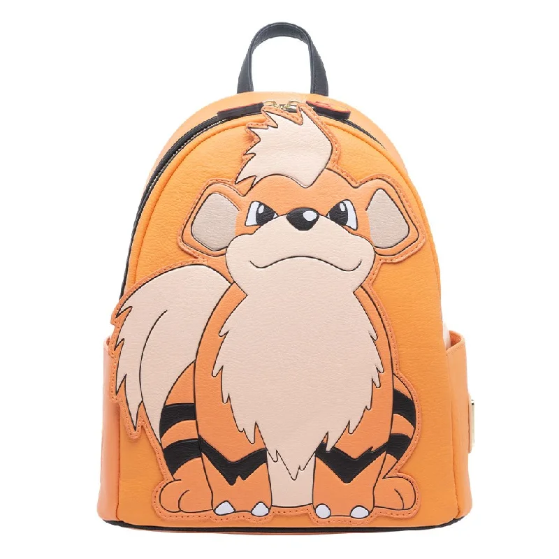 Discounted Designer Bags On Sale Loungefly Pokemon Growlithe Cosplay Mini Backpack - 707 Street Exclusive