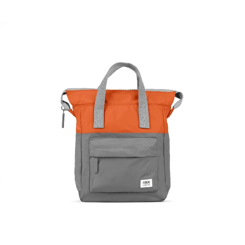 Bags For College Students On A Budget Creative Waste Bantry B Graphite/Burnt Orange Recycled Nylon