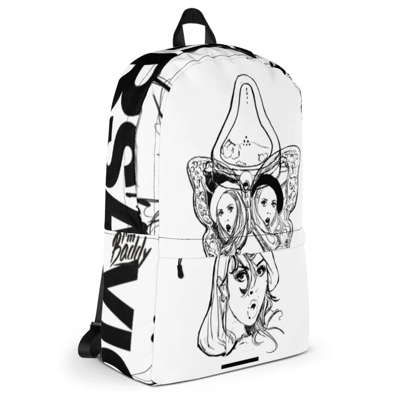 Eco-Friendly Bags With Discounts Black Fountain Backpack