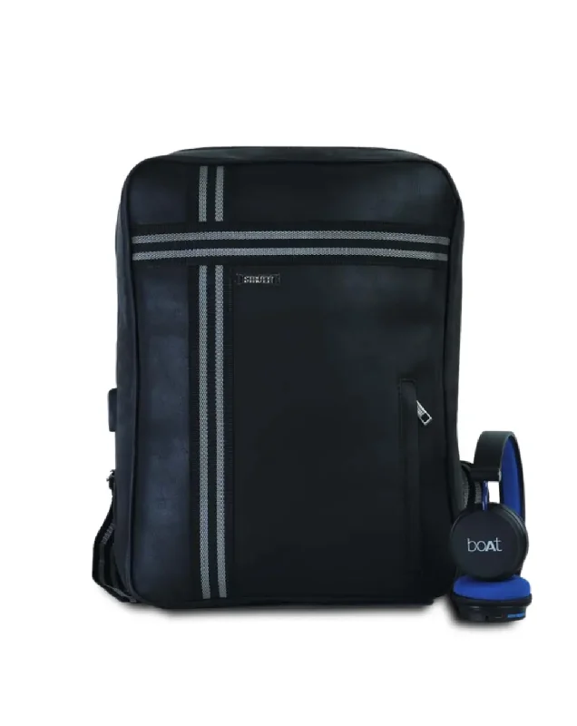 Stylish Bags For Fashion Bloggers With Promotions BLACK TROOPER - THE TRAVEL BACKPACK