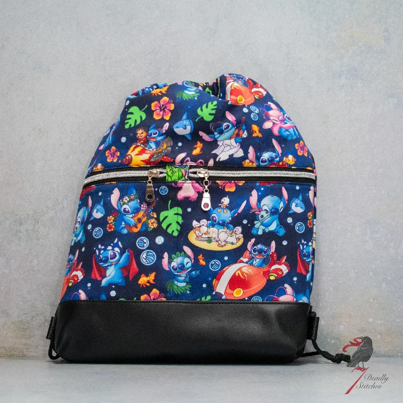 Bold And Flash-Sale Bags Blue Alien Adventures Backpack