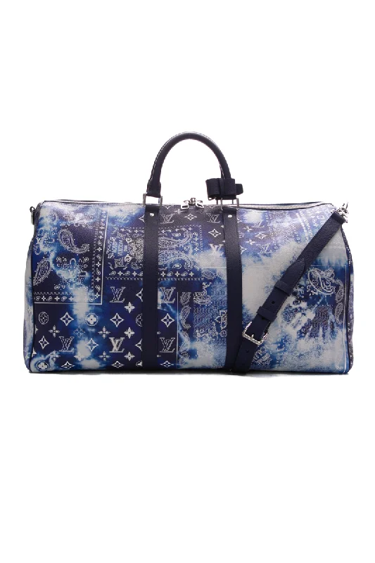 Elegant And On-Sale Evening Bags Bandana Keepall Bandouliere 50 Travel Bag