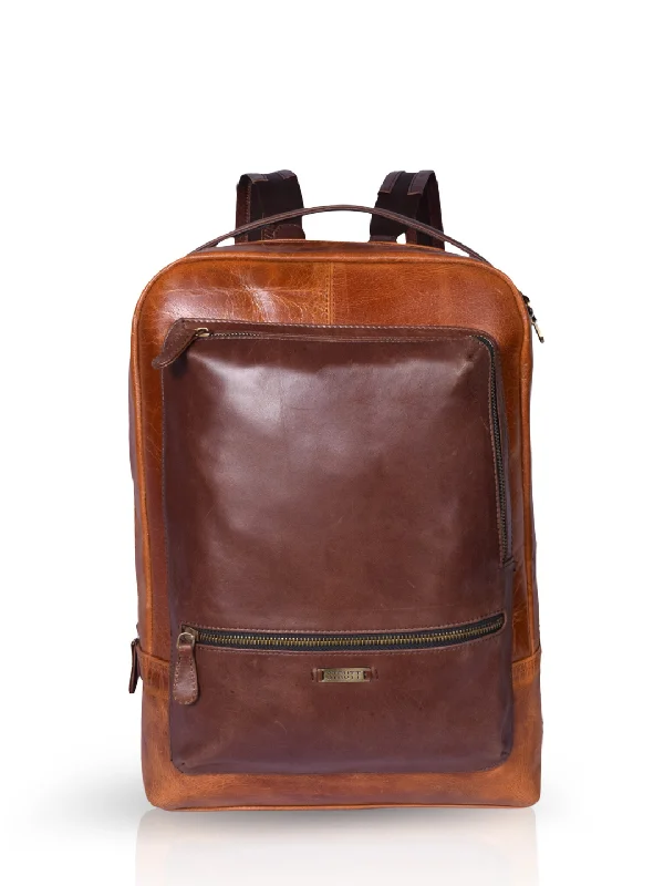 Eco-Friendly And Discounted Bags Brown Leather BuddyPack - The Urban Backpack