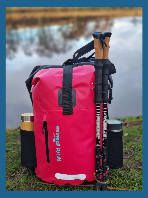 Stylish Yet Affordable Bags Caribou waterproof backpack     45L - hot pink