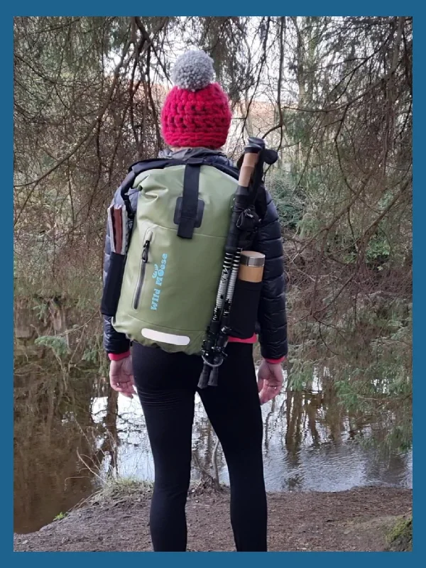 Flash Sale On Premium Bags Caribou waterproof backpack 45L - olive green