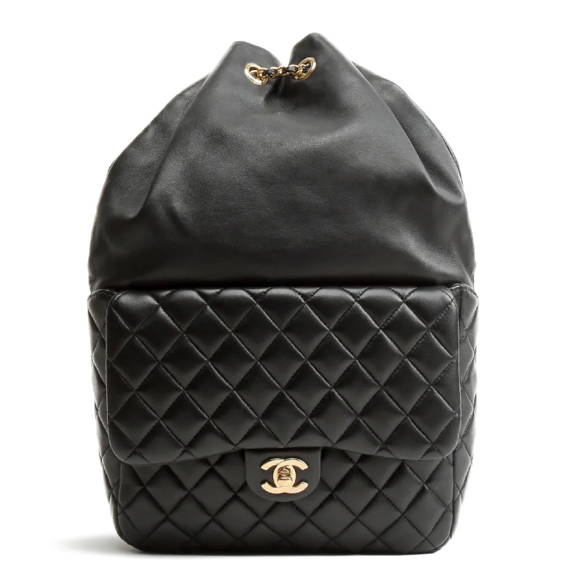 Durable And Fashionable Bags For Daily Use CHANEL Backpack In Seoul - Black