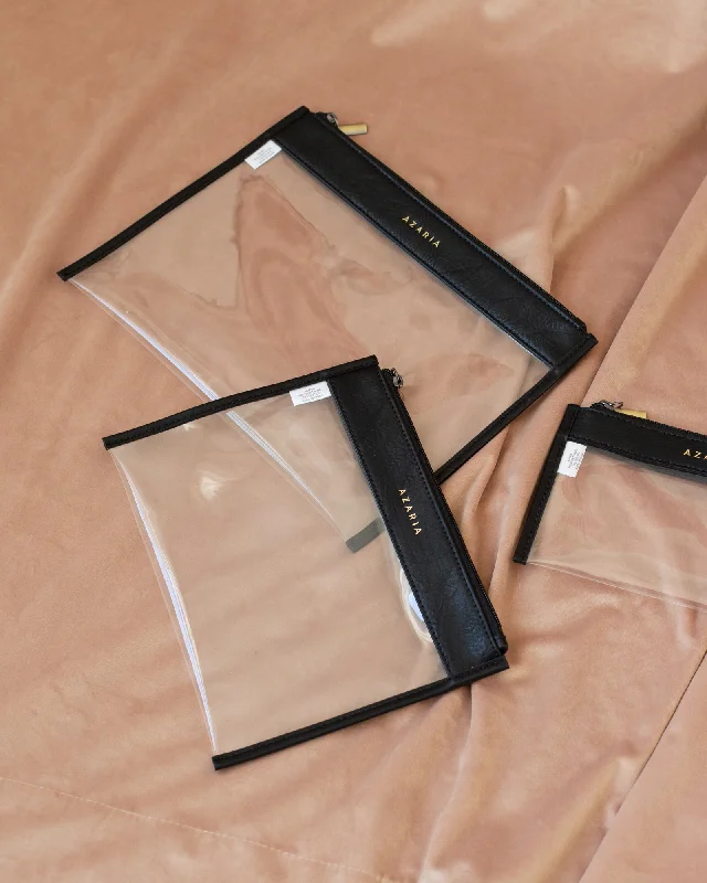 Urban Bags For City Life And Streetwear Fashion Clear Clutch Small