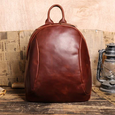 Inspired Bags For Modern Sophistication Full Grain Leather Backpack Vintage Backpack Travel Backpacks