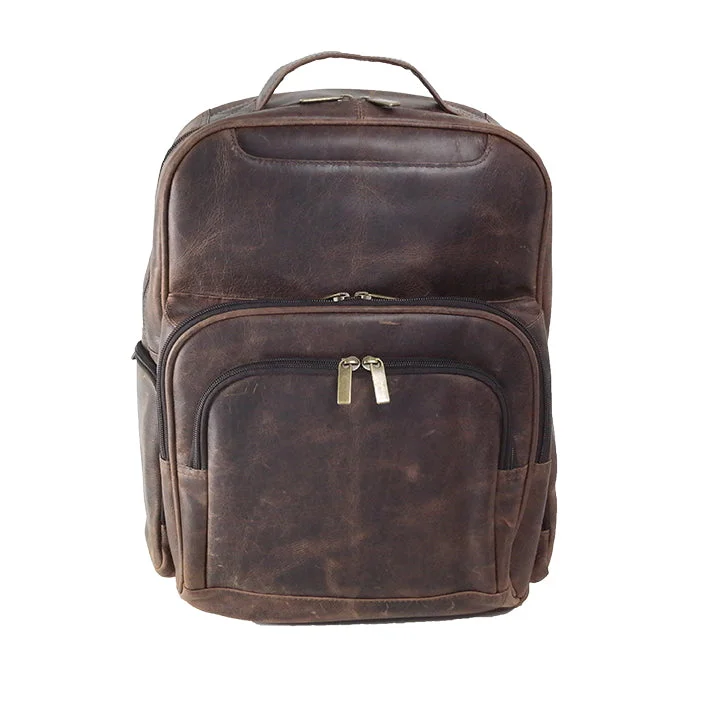 High-Quality Bags On Flash Sale DayTrekr Backpack with 2 Front Pockets - Distressed Brown