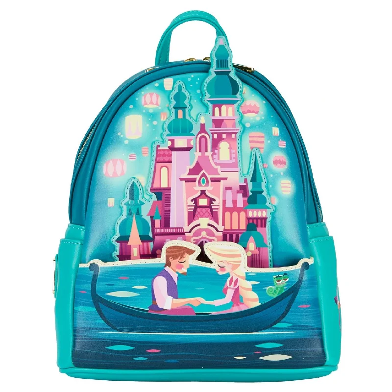 Designer Bags For Luxury Collectors Loungefly Disney Tangled Princess Castle Series Mini Backpack