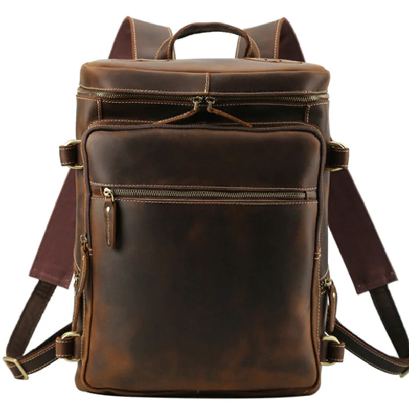 Bags With Seasonal Sales Handmade Leather Backpack Man Backpack Vintage Backpack Laptop Backpack