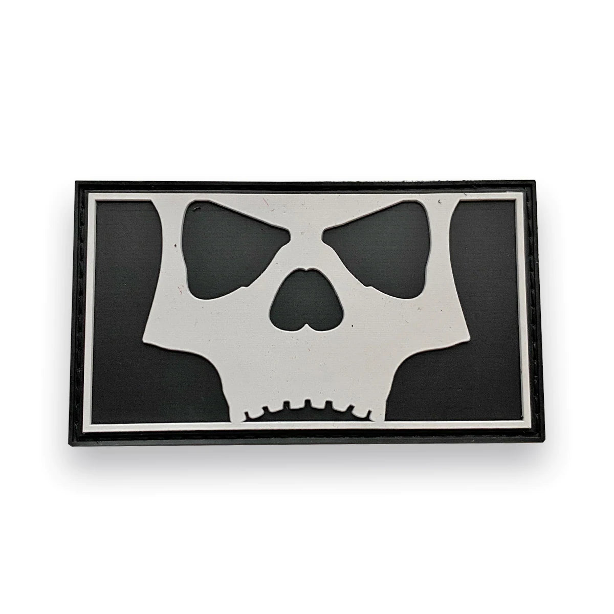 Icon Skull Full Patch Black/White