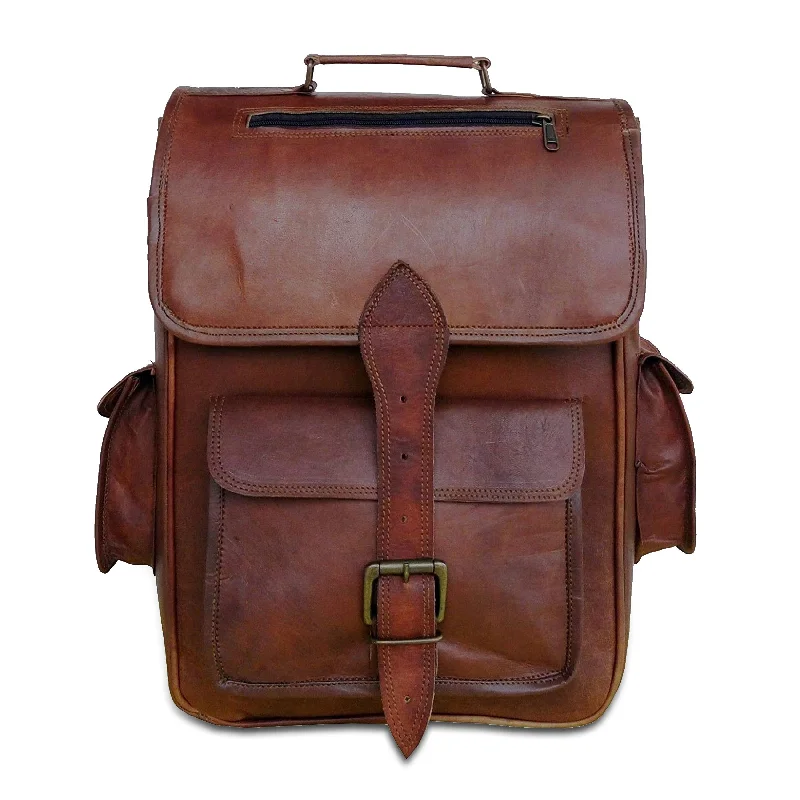 Seasonal Clearance Bags For Summer Justanned Leather Backpack Bag