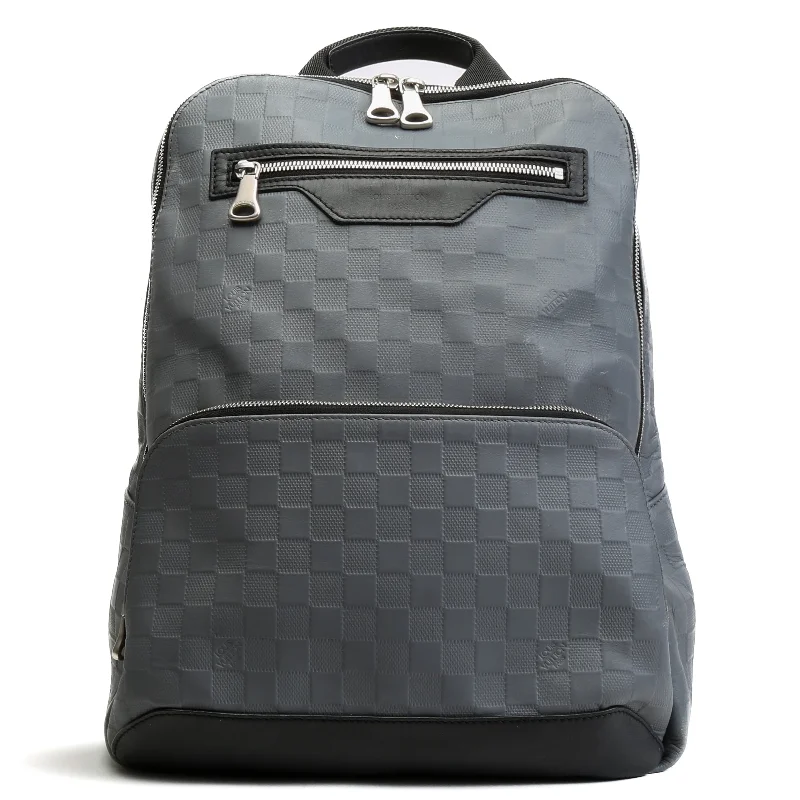 Bag For Luxury Lovers LOUIS VUITTON Avenue Damier Infini Leather Backpack - Gray OUTLET FINAL SALE