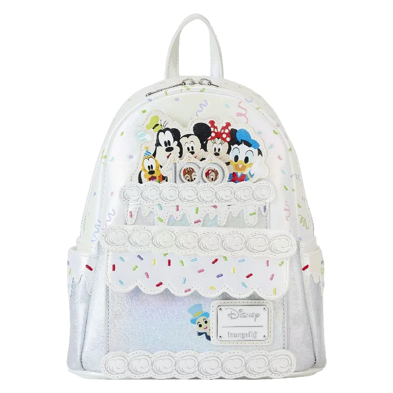 Trendy Festival Bags With Limited-Time Offers Loungefly Disney 100 Celebration Cake Mini Backpack