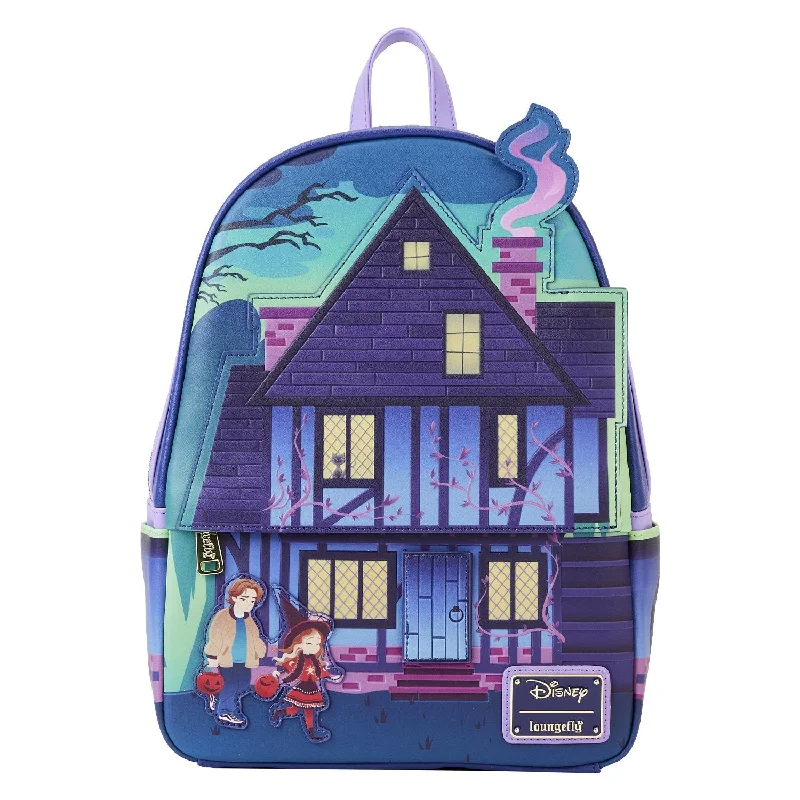 Designer Bags For Luxury Collectors Loungefly Disney Hocus Pocus Sanderson Sisters House Mini Backpack
