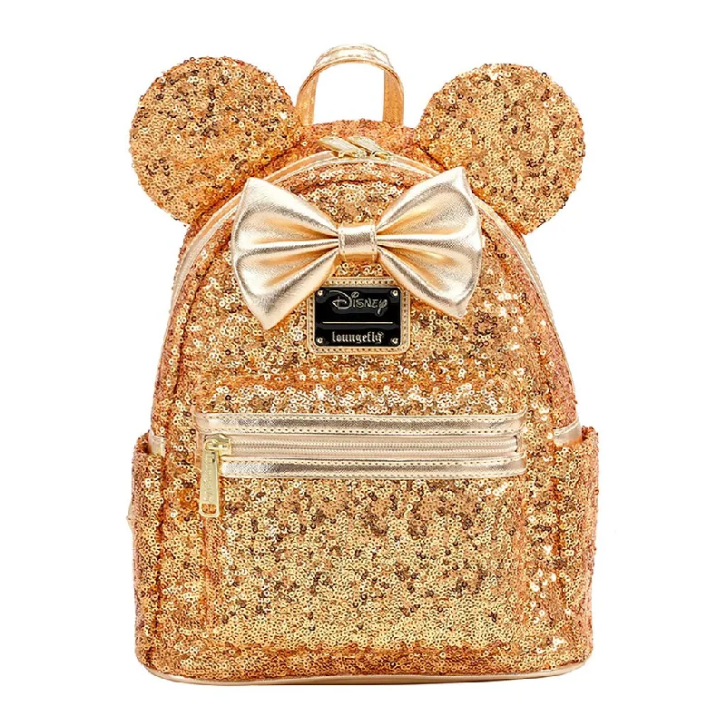Discounted Designer Bags On Sale Loungefly Disney Minnie Mouse Yellow Gold Sequin Mini Backpack Discounted Designer Bags On Sale Loungefly Disney Minnie Mouse Yellow Gold Sequin Mini Backpack