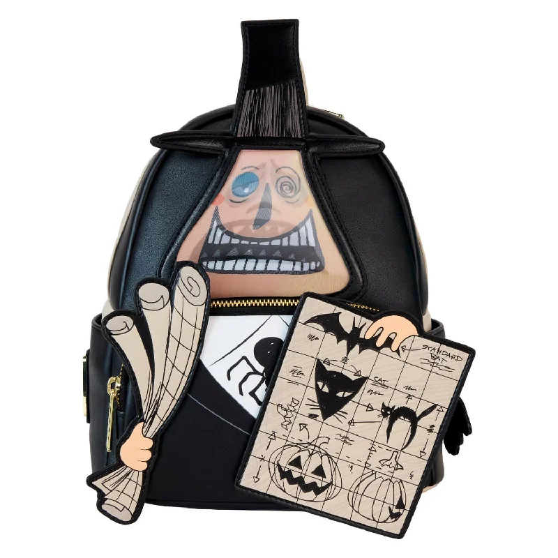 Vintage Bags For Retro And Classic Fashion Lovers Loungefly Disney Nightmare Before Christmas Mayor with Halloween Plans Cosplay Mini Backpack