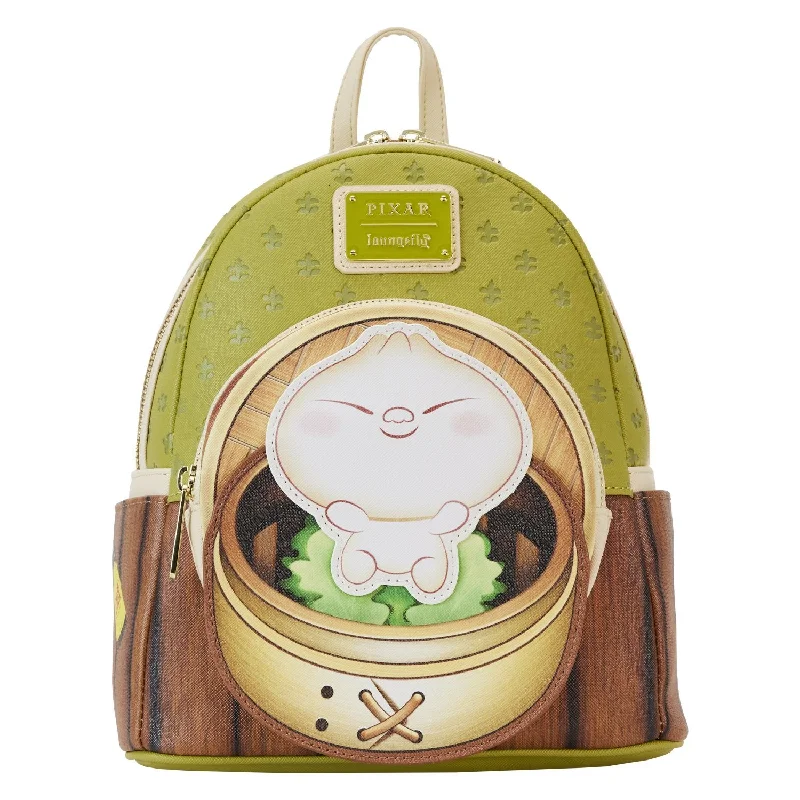 Luxury Bags With Premium Materials And Craftsmanship Loungefly Disney Pixar Bao Bamboo Steamer Mini Backpack