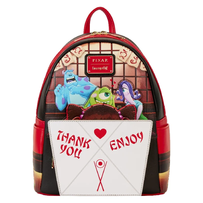 Lightweight Bags For Senior Travelers Loungefly Disney Pixar Monsters Inc Boo Takeout Mini Backpack