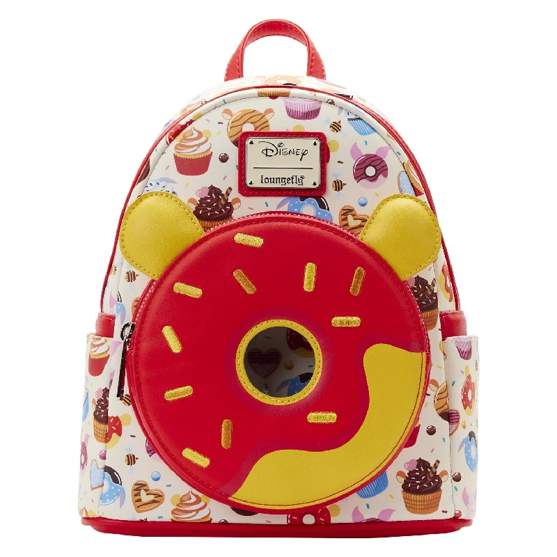Vintage Bags For Retro And Classic Fashion Lovers Loungefly Disney Winnie The Pooh Sweets Poohnut Pocket Mini Backpack Vintage Bags For Retro And Classic Fashion Lovers Loungefly Disney Winnie The Pooh Sweets Poohnut Pocket Mini Backpack