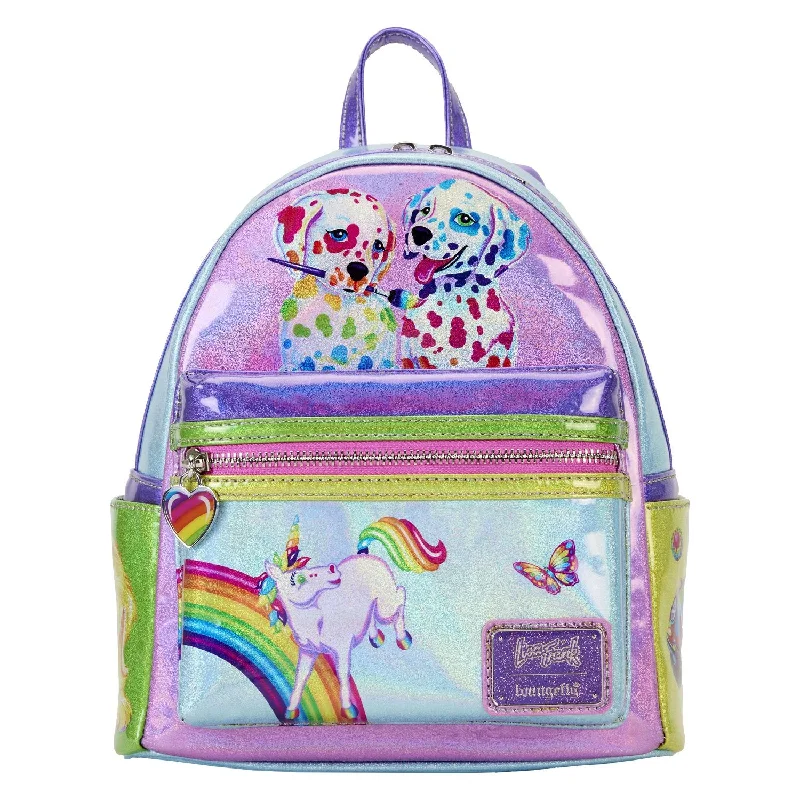 Bag For Luxury Lovers Loungefly Lisa Frank Color Block Mini Backpack
