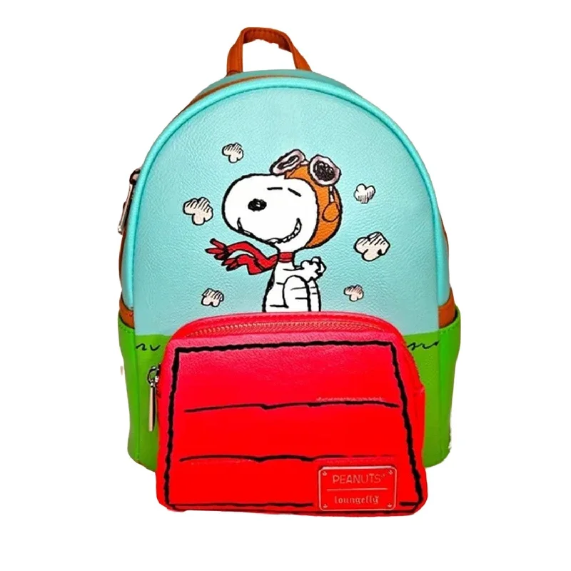Tote Bag For Office Use Loungefly Peanuts Snoopy vs. the Red Baron Mini Backpack