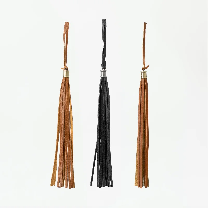 Trendy Festival Bags With Limited-Time Offers Luxe Tassel Key Fob