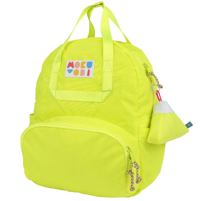 High-Quality Bags Neon Yellow Atlas Backpack