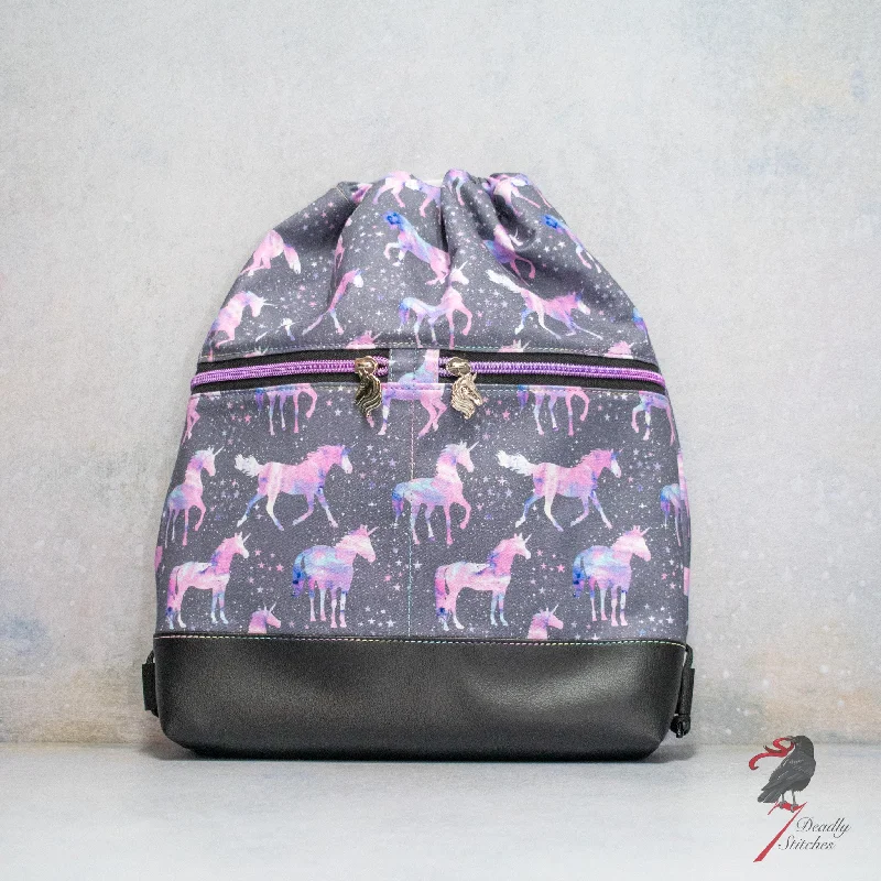 Seasonal Clearance Bags For Summer Pastel Unicorns Begonia Backpack