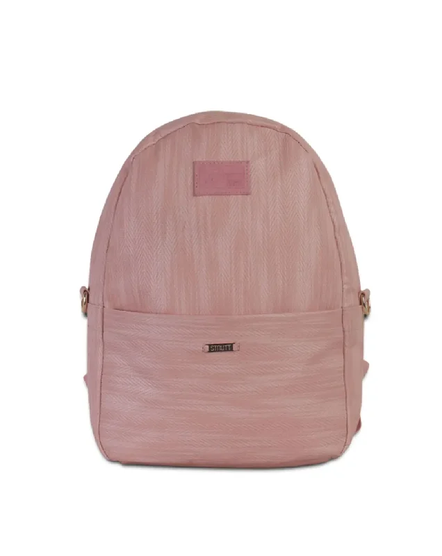 Luxury Bags For Working Professionals Pink BuddyPack - The Urban Backpack