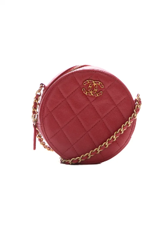 Bags For Free-Spirited And Artistic Styles Chain Infinity Round Bag