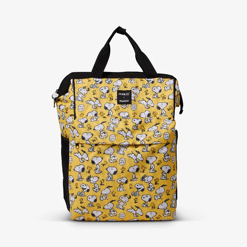 Spacious And Discounted Bags Snoopy & Woodstock 24-Can Backpack