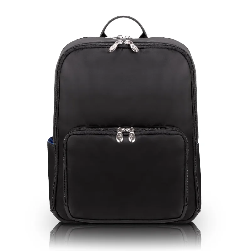 Festive Holiday Gift Bags TRANSPORTER | 15” Nylon Dual-Compartment Laptop Backpack