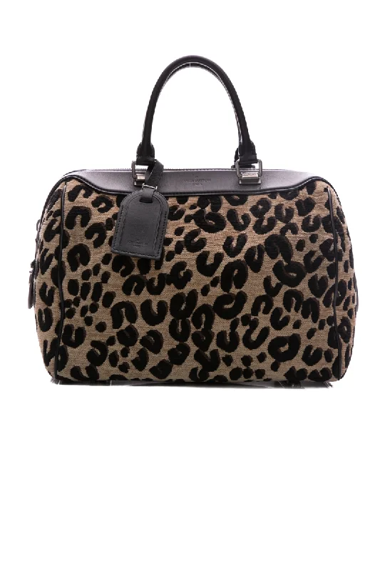 Odor-Resistant And Budget Bags x Stephen Sprouse Leopard Speedy 30 Bag