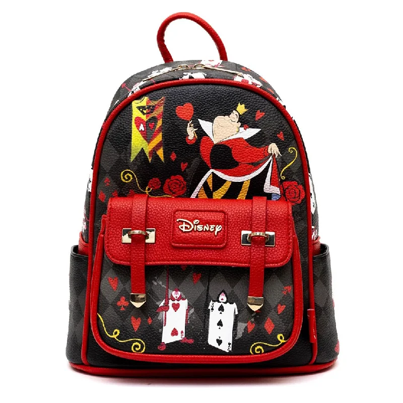 Stylish Yet Affordable Bags WondaPop Disney Alice in Wonderland Queen of Hearts Mini Backpack