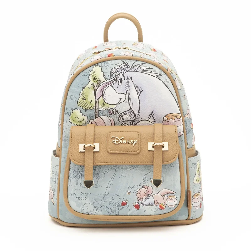 Luxury Bags On Sale WondaPop Disney Winnie the Pooh Eeyore Pastel Mini Backpack