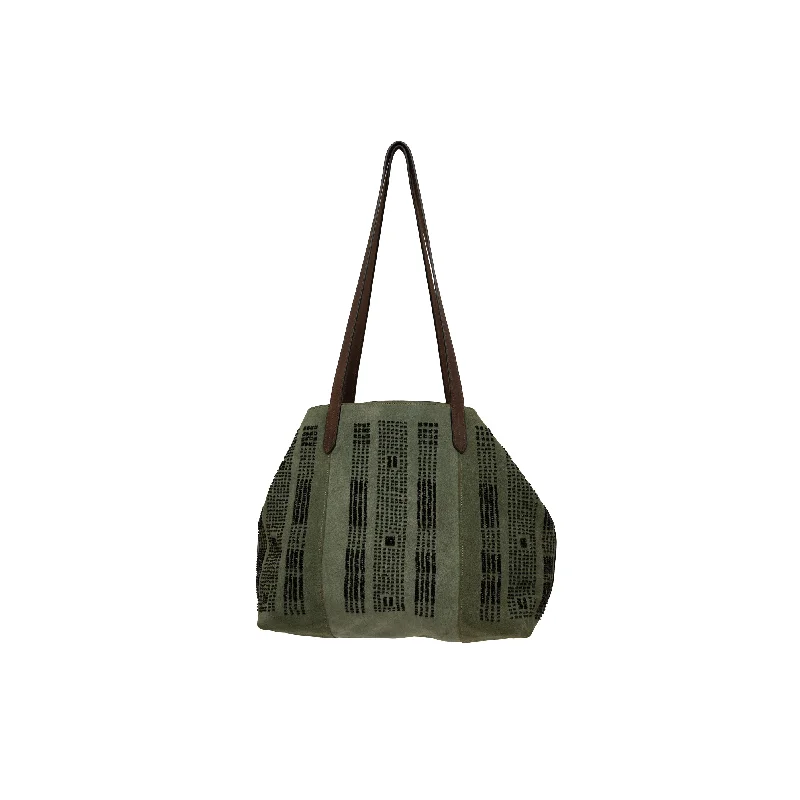 High-Quality Bags Suede Tote Beaded