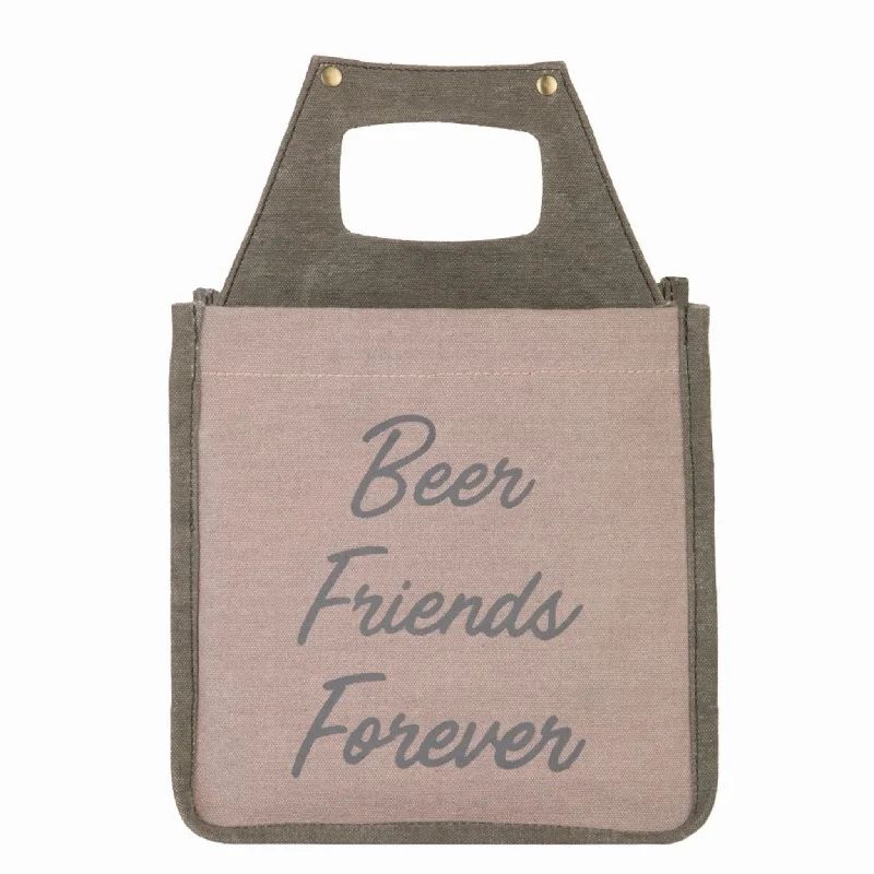 Discounted Designer Bags On Sale Beer Friends 6 Pack Canvas Tote