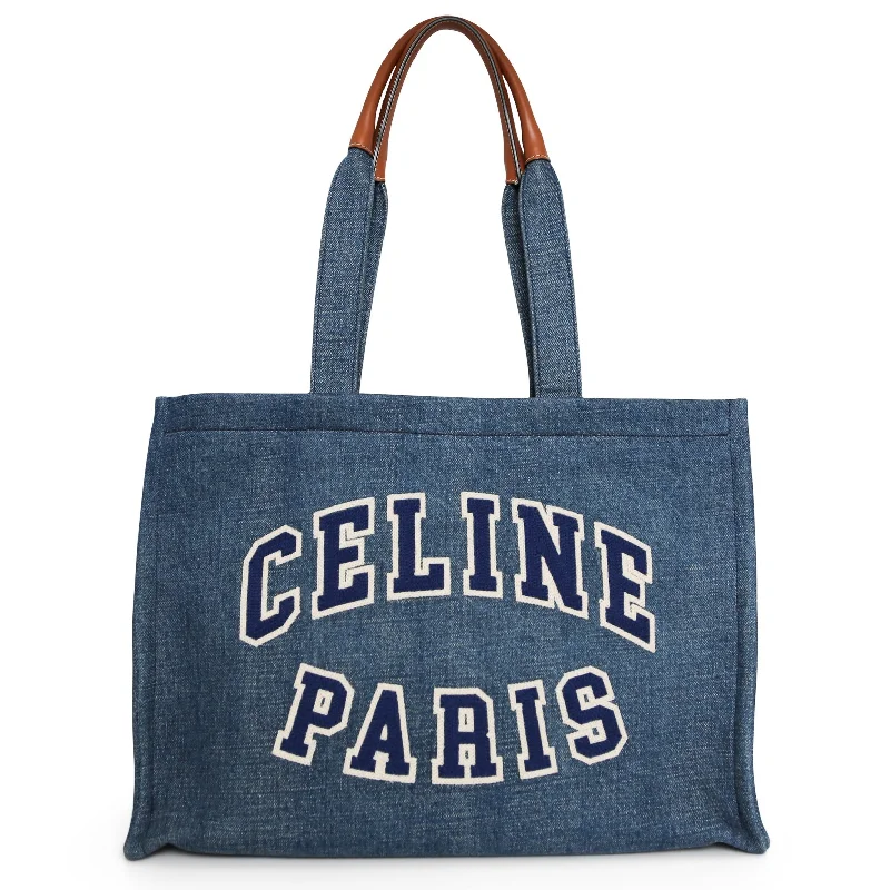 Trendy Bags For Women And Men In 2025 Cabas Denim Celine Paris Tote Bag